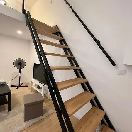 Stylish Loft Studio- Marais Area Apartamento *